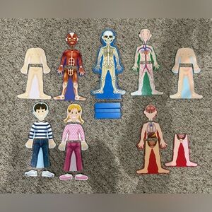 Melissa & Doug Human Body Anatomy Magnetic Dress Up Set